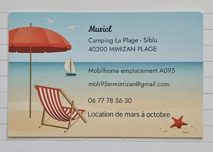 Campeggio Location Mobilhome 3ch Mimizan-Plage